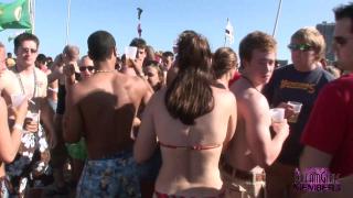 College Spring Breakers Party Hard at Texas Beach 6