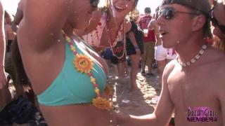 College Spring Breakers Party Hard at Texas Beach 9