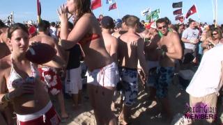 Girls going Wild at Huge Texas Beach Party 4