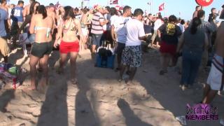 Girls going Wild at Huge Texas Beach Party 8