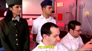 Brazzers - Captain Brenda Black Orders her first Officer to Launch his Missile 1