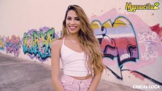 MAMACITAZ - Petite Latina Teen Baby Nicols Cums on Cock Outdoors 2