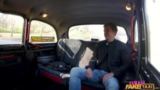 Female Fake Taxi - Super Sexy Petite Lady Bug Gets Fucked with Fishnet Stockings 4