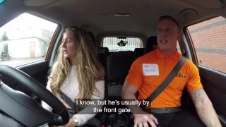 Fake Driving School - Sexy Cougar Classy Filth Fucks the Instructor 4