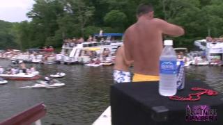 Teen Freaks Party Naked at Awesome Ozarks Boat Party 12