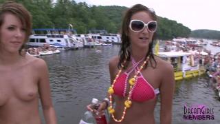 Teen Freaks Party Naked at Awesome Ozarks Boat Party 8