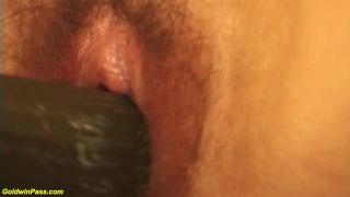 First Sex Video with Mom and her Cucumber 8