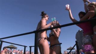 Awesome Spring Break Beach Party & Hot Girl Peeing 7