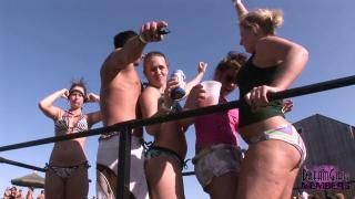 Awesome Spring Break Beach Party & Hot Girl Peeing 9