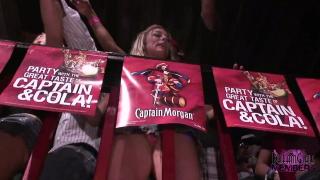 College Upskirt Panty Shots at Crowded Texas Night Club 1