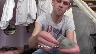 BIGSTR- Czech Boy Fills his Ass with Man's Cum as he Desperately needs Cash 5