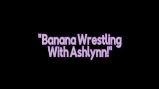 Kimber and Ashlynn Wrestle in a Pool of Bananas! 1