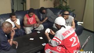 Black Gays get Mouth & Rough Anal Fuck after Playing Cards 1