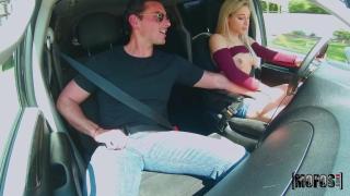 MOFOS - Gorgeous Abella Danger Gets a little Horny while Driving 5