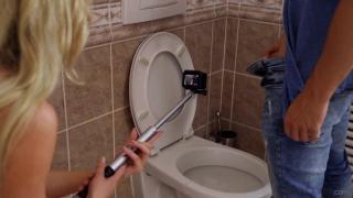 SexyHub - Bathroom Quickie with Blonde Beauty 4