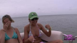 Freshmen Freaks get Naked on Spring Break Boat Ride Part 1 2