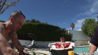 BANGBROS - Petite Redhead Teen Alaina Dawson Gets Dick from Chris Strokes 2