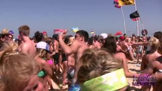 Pre Corona Beach Bash with Hot Bikini Freaks Part 1 12