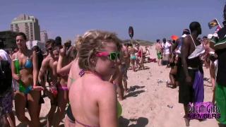 Pre Corona Beach Bash with Hot Bikini Freaks Part 2 1