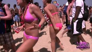 Pre Corona Beach Bash with Hot Bikini Freaks Part 2