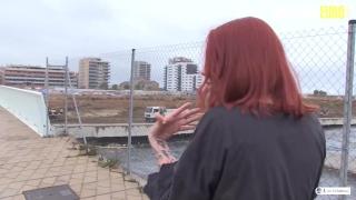 Las Folladoras - Inked Redhead Silvia Rubi Picks up Lucky Amateur for Sex 2