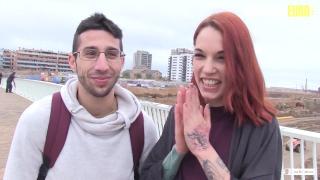 Las Folladoras - Inked Redhead Silvia Rubi Picks up Lucky Amateur for Sex 3