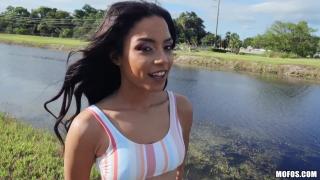 MOFOS - Amazing Latina Maya Bijou Catches a Cock during Fishing 7