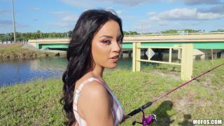 MOFOS - Amazing Latina Maya Bijou Catches a Cock during Fishing 8