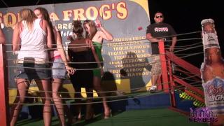 Spring Break Freaks Dancing & Flashing at Night Club 9