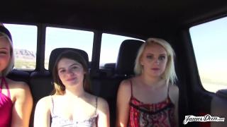 MARILYN MOORE, ALICE MARCH AND KATE ENGLAND HAVE a CAR ORGY 2