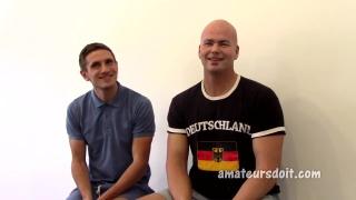 Aussie Muscle Daddy Colton & Sebastian Interview Part 1 3