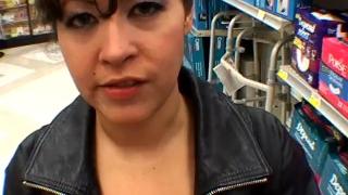 NATURALLY BUSTY MISTY MENDEZ FLASHES ME IN a SUPERMARKET THEN POV BLOWJOB 4