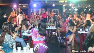 DANCING BEAR - 6 Big Dick Male Strippers VS 100 Horny Ladies 2