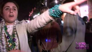 Awesome Street Flashing at Mardi Gras 3