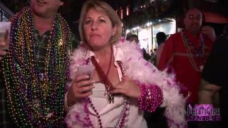 Awesome Street Flashing at Mardi Gras 5