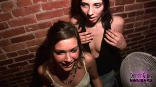 Sexy Girl Upskirts and Tit Flashing at Local College Bar 8