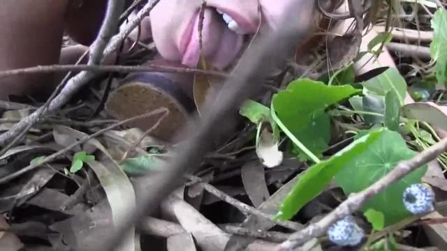 Outdoors Hairy Young Lesbians in the Jungle...XXX Women Fucking
