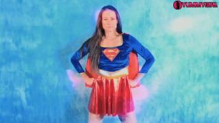Cosplay MILF Sofie Marie Plays Supergirl Riding Cock POV 1