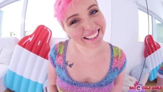 MILEY MAY Thick Booty PAWG Huge Cock POV Blowjob and Cum Swallow WoW! A++ 3