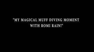 Muff Diving Moment with Jenna Foxx & Romi Rain! 1