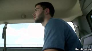 BAIT BUS - Straigt Bait Mama's Boy Josh Long goes Gay for Pay 10