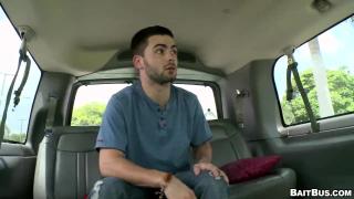 BAIT BUS - Straigt Bait Mama's Boy Josh Long goes Gay for Pay 9