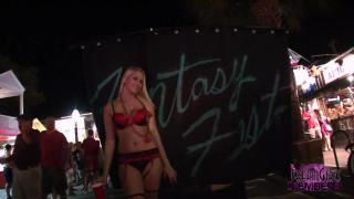 Hot Blonde Porn Star Invades Fantasy Fest 11