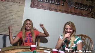 COLLEGE RULES - Horny Teens Playing Naughty Game of 21 in the Dorms 2
