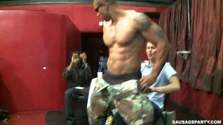 SAUSAGE PARTY - Club Mayhem with Male Strippers (Including Mandingo) 7