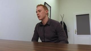 Bigstr - Young Ginger Takes Raw Cock in Job Interview 1