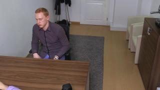 Bigstr - Young Ginger Takes Raw Cock in Job Interview 4