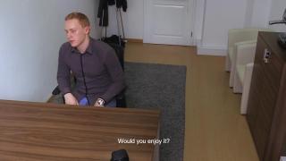 Bigstr - Young Ginger Takes Raw Cock in Job Interview 5