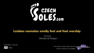Lesbian Roommates Smelly Feet and Foot Worship (sexy Feet, Czech Soles) 1