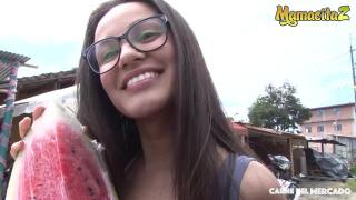 Carne Del Mercado - Latina Teen Fucked by a Big Dick Neighbour! 3